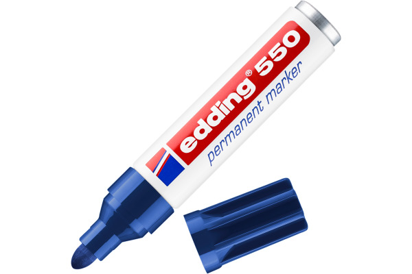 EDDING Permanent Marker 550 3-4mm 550-3 blau