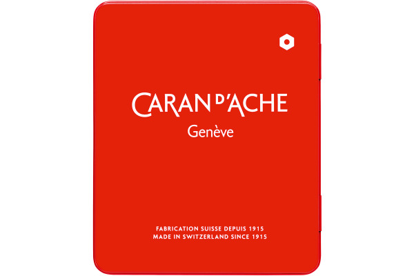 CARAN D'A Wachsmalkreide Neocolor 1 7004.310 10 Farben Metallbox
