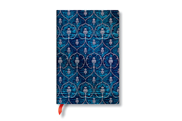 PAPERBLAN Notizbuch Mini PB6386-5 Samtblau, liniert