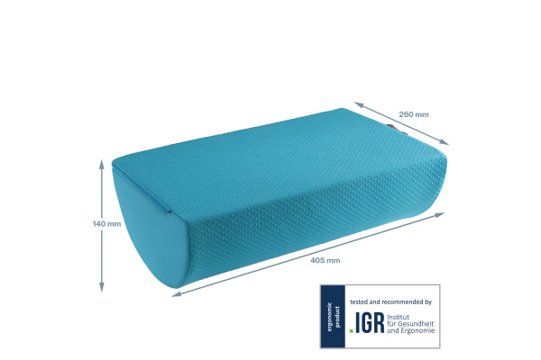 LEITZ Fussstütze Cosy 5371-0061 blau 260x140x405mm