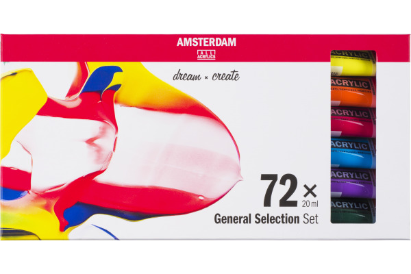 AMSTERDAM Standard Series Acryl Set 17820473 ass. 72x20ml