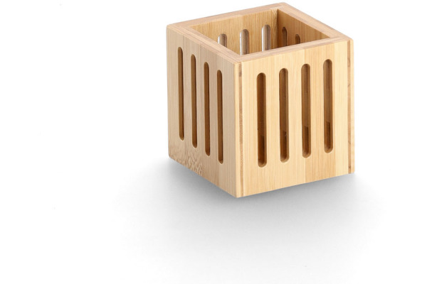 ZELLER Stiftehalter 15201 bambus 8x8x8cm