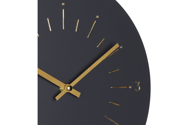 EGLO Wanduhr Takahagi 30cm 425509 schwarz/gold