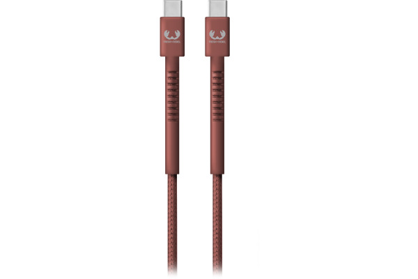 FRESH'N R USB C-USB C 3A 480Mbps 2CCC200SR 2m Safari Red