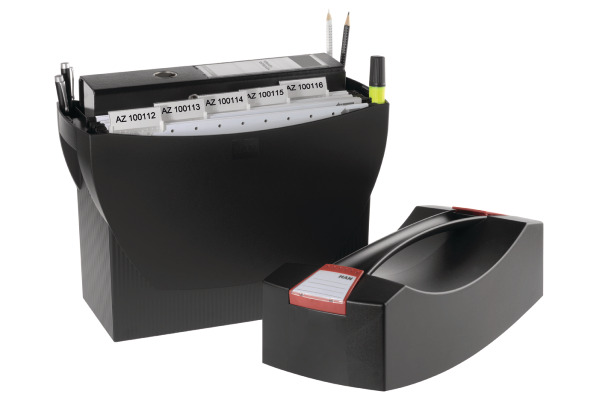 HAN Hängemappenbox SwingPlus 1901-13 schwarz 39.7x34.7x15.4cm