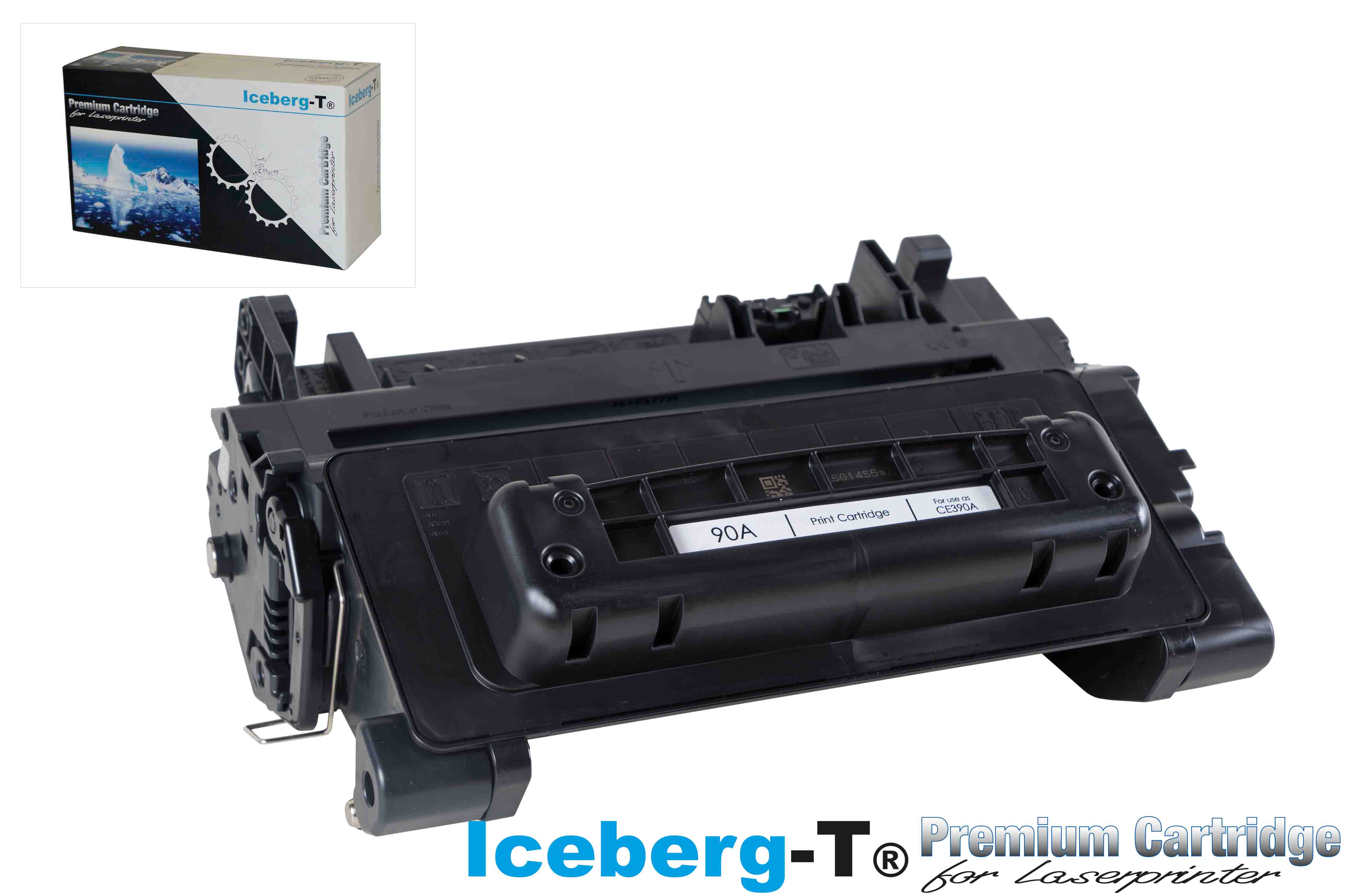 Iceberg-T Toner CE390A 10'000 Seiten, schwarz
