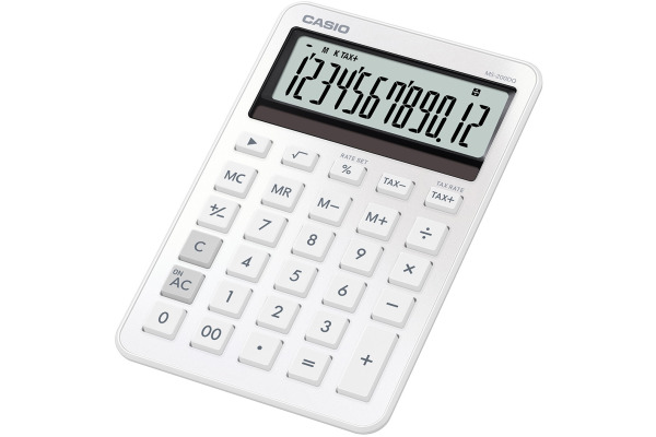 CASIO Taschenrechner MS-200DQ weiss