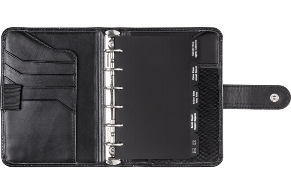 RIDOIDE Timing 3 Ringbuch Rom 706708490 schwarz 7.6x12.7cm