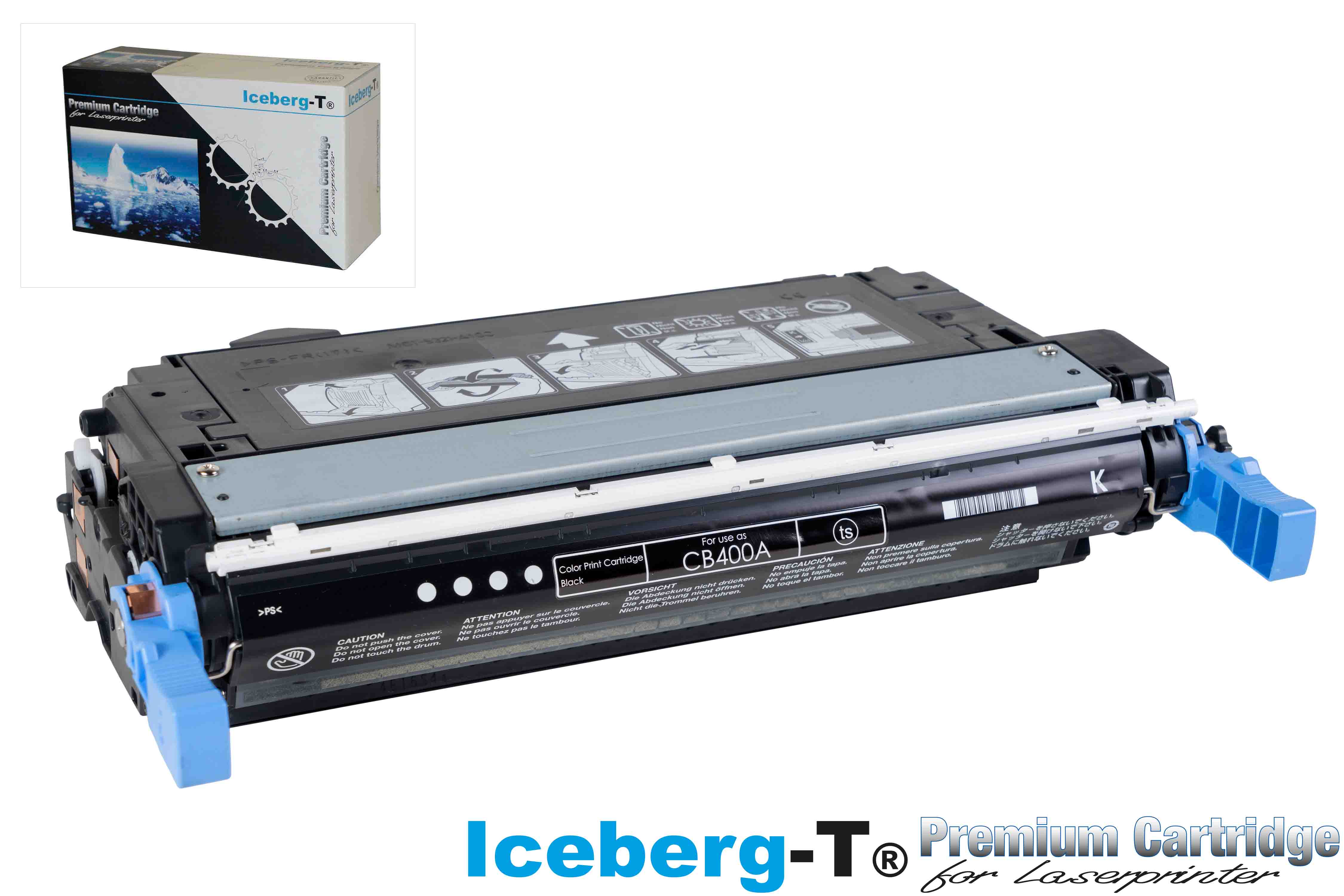 Iceberg-T Toner CB400A / 642A 7'500 Seiten, black