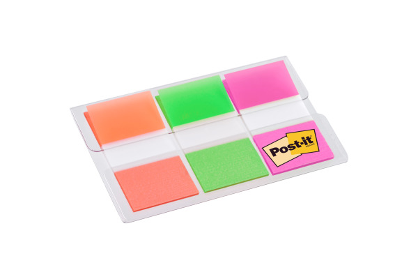 POST-IT Index 680-OLP 25.4x43.2mm ass. 3x20 Blatt