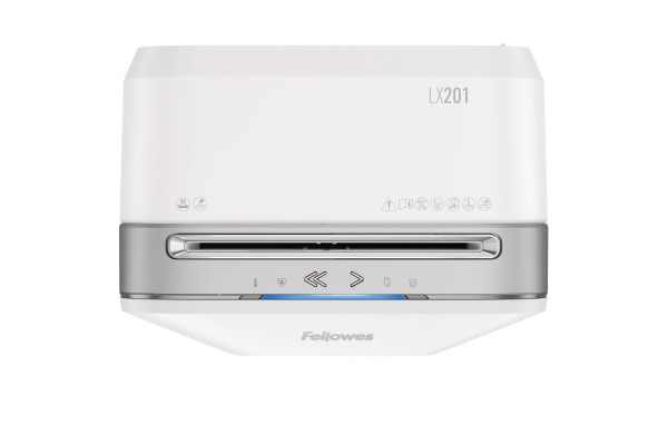 FELLOWES Aktenvernichter Powershred 5103801 LX201, weiss, P-5, 22lt