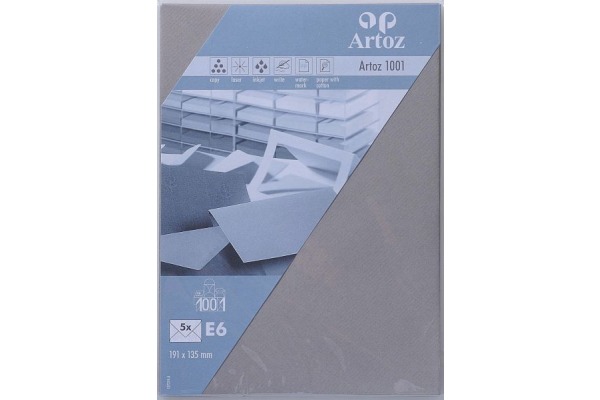 ARTOZ Couverts 1001 E6 107374182 100g, graphit 5 Stück
