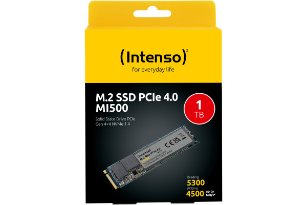 INTENSO M.2 SSD MI500 1TB 3836460 PCIe 4.0, m.2 2280