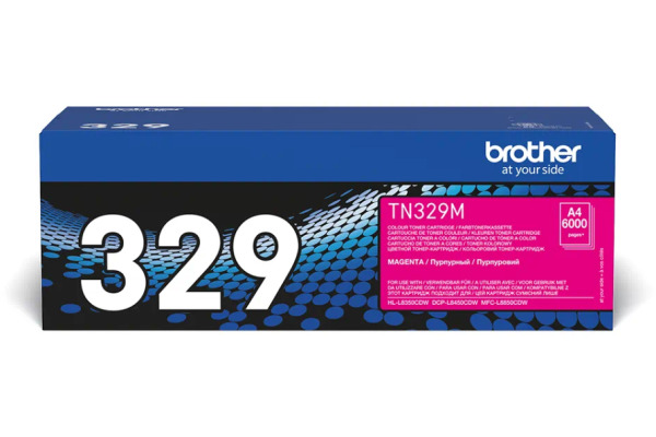 BROTHER Toner Super HY magenta TN-329M MFC-L8450CDW 6000 Seiten