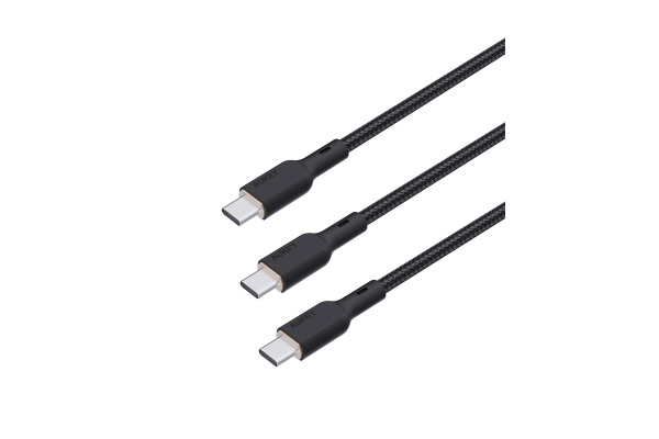 AUKEY USB-C-to-C Cable 100W CBKCC101A 3 Pack, 3x 1m