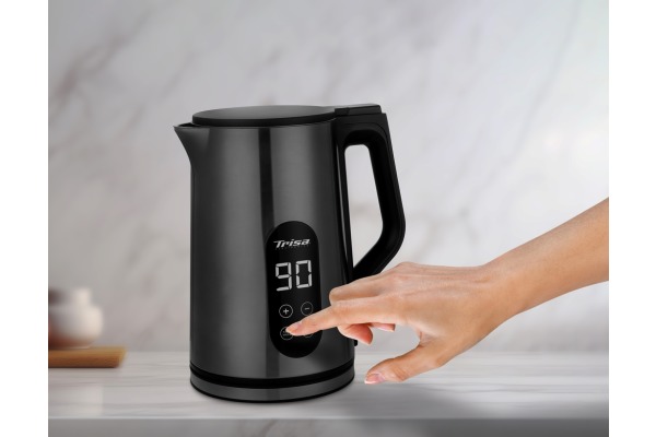 TRISA Wasserkocher Digital Boil 6459.4145 1.7l, anthrazit