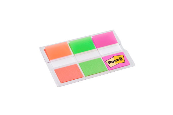 POST-IT Index Strong 25,4x38mm 686-PGOT 3-farbig/3x12 Tabs