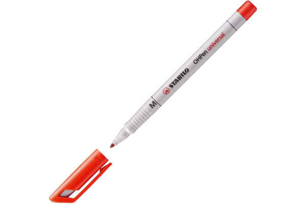 STABILO OHP Pen non-perm. M 853/40 rot