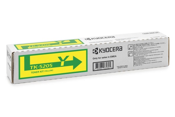 KYOCERA Toner-Modul yellow TK-5205Y TASKalfa 356ci 12'000 Seiten