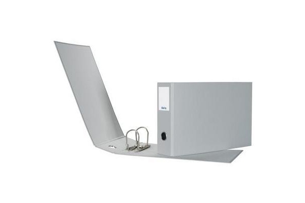BIELLA Ordner 8cm 12045800U grau A4 quer
