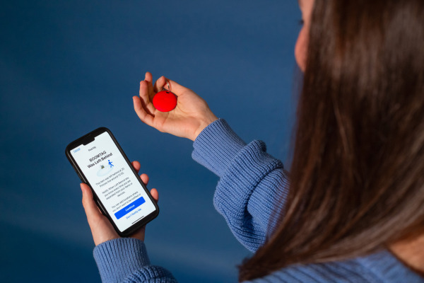 BOOMPODS Boomtag Smart Tracker TAGRED red