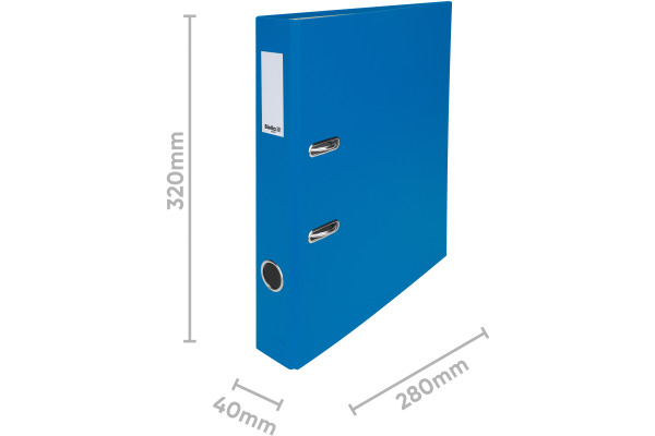 BIELLA Ordner Plasticolor 4cm 10740405U blau A4