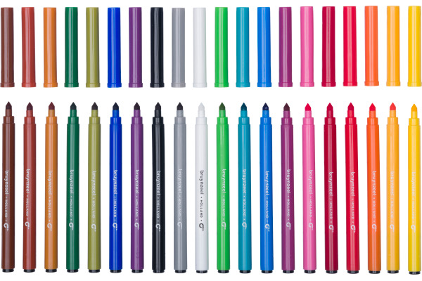 BRUYNZEEL Fasermaler-Set Point 60124120 assortiert 20 Stück