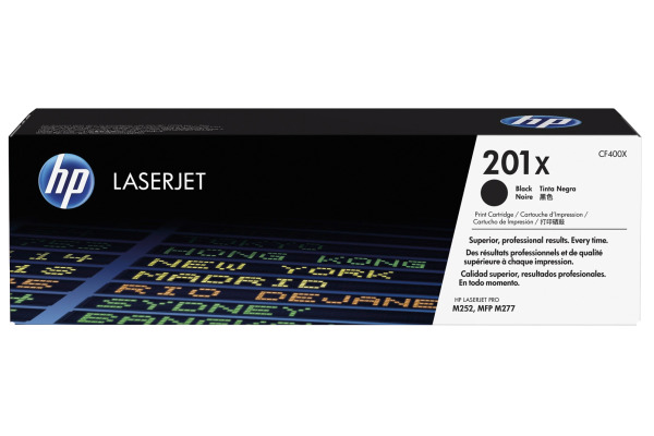 HP Toner-Modul 201X schwarz CF400X CLJ Pro M252/MFP277 2800 S.