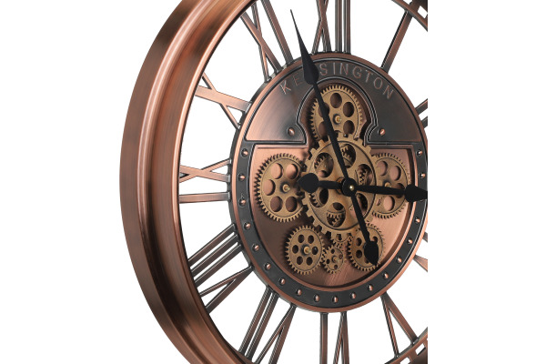 EGLO Wanduhr Kenema 54cm 425519 Kupfer
