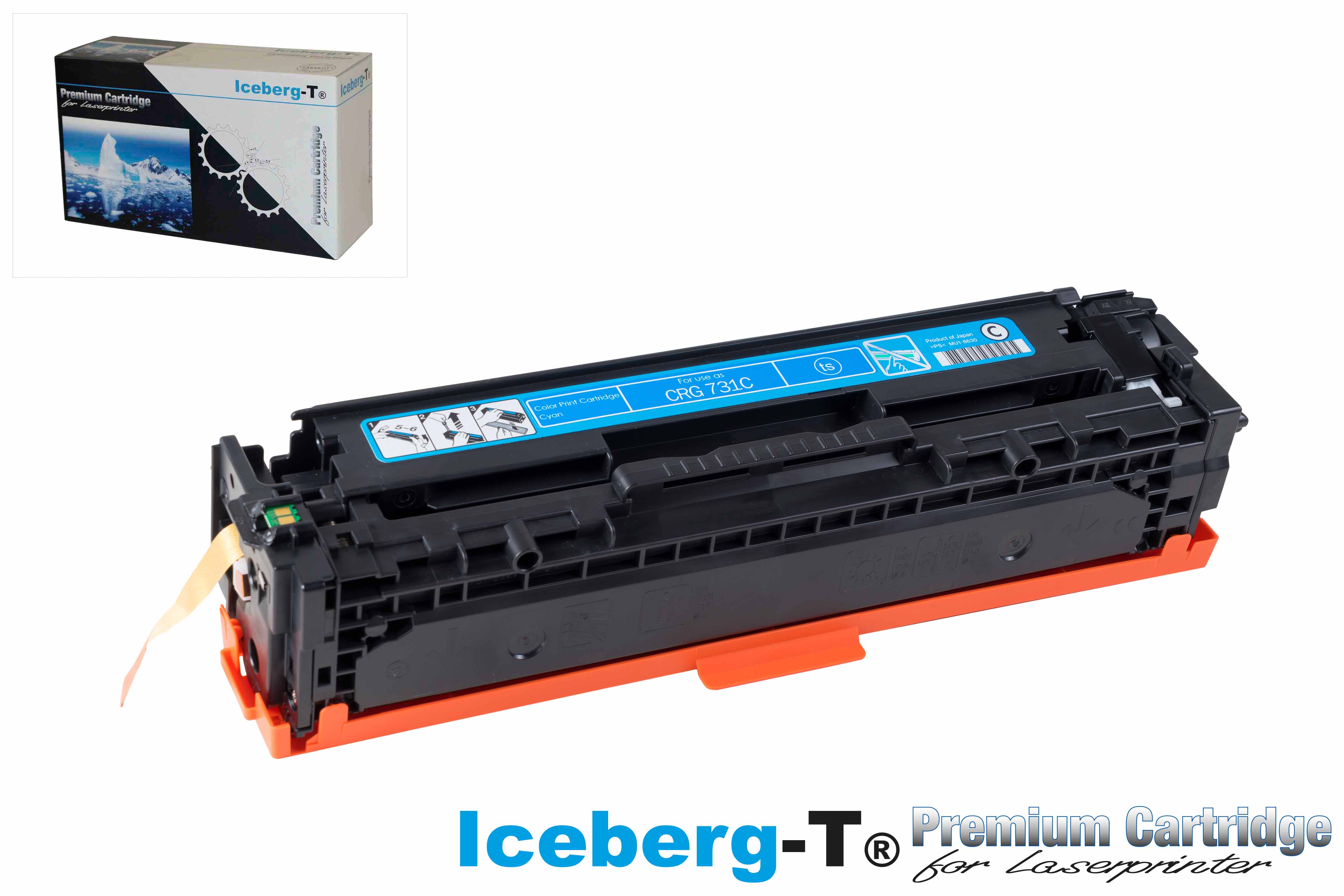 Iceberg-T Toner CRG 731C 1'800 Seiten, cyan