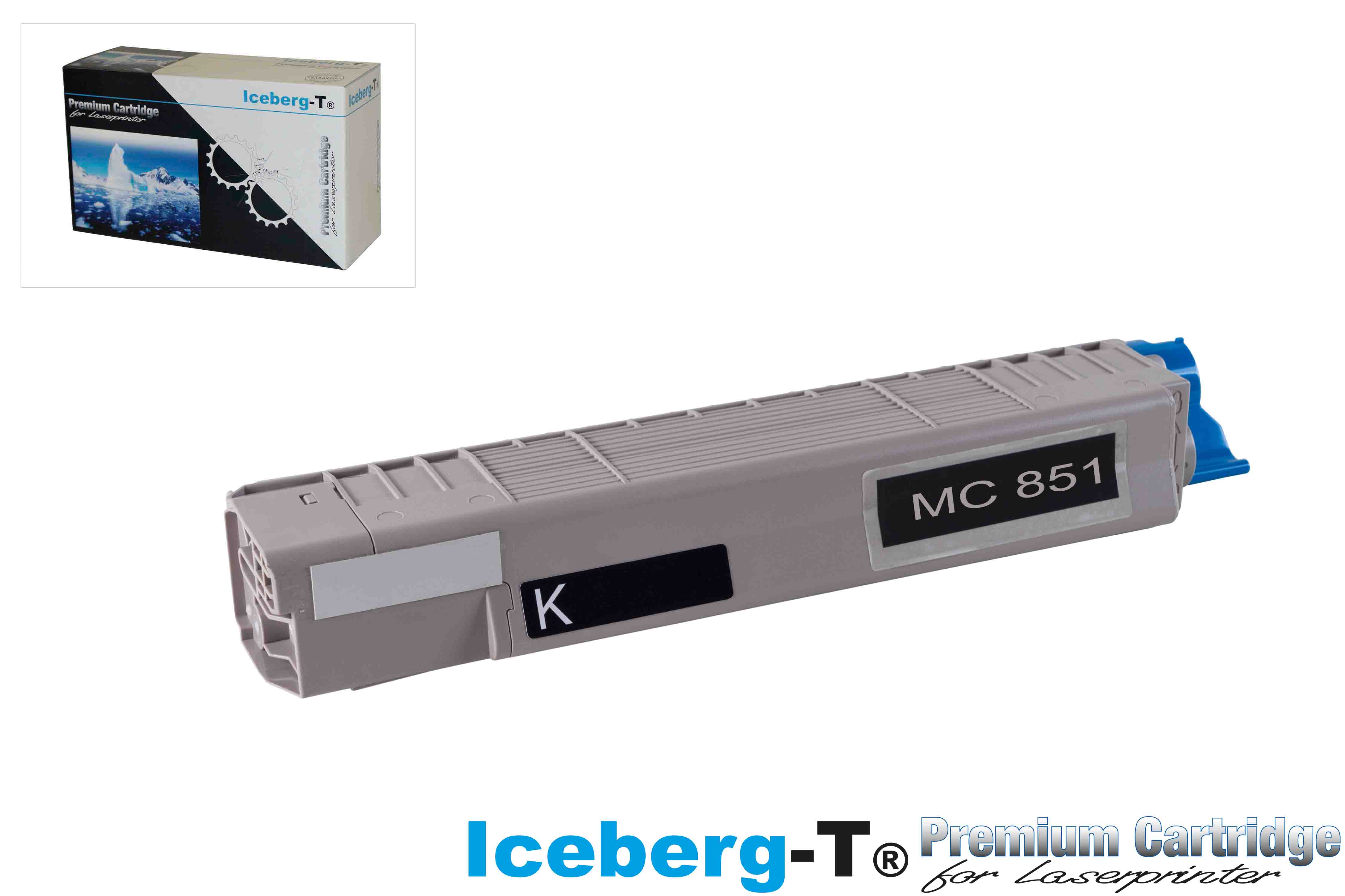 Iceberg-T Toner OKI MC851 / MC861 7'000 Seiten, black