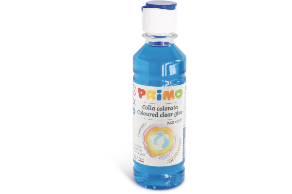 PRIMO Wasserklebstoff 240 ml 4557501 cyanblau