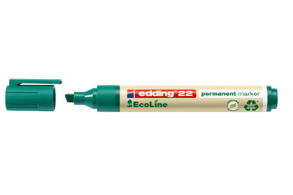 EDDING Permanent Marker 22 1.0-5.0mm 22-4 grün