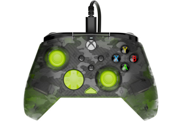 TURTLE B. Rematch Core Wired Ctrl. TBC200775 XB, Ghost Camo Black,Yellow