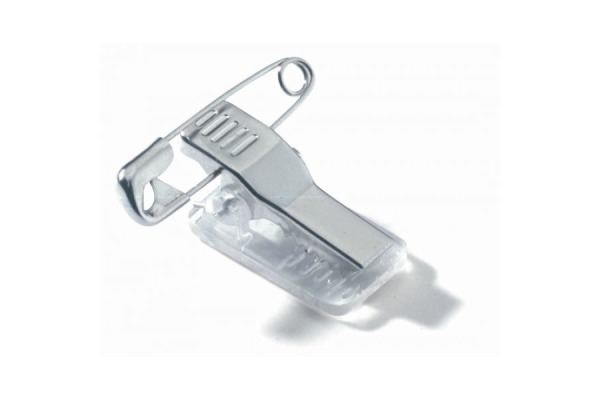 DURABLE Namensschild m. Kombiklemme 815719 transparent, 40x75mm 50 Stk.