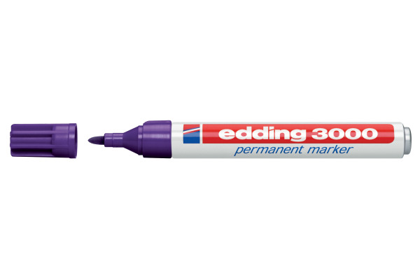 EDDING Permanent Marker 3000 1,5-3mm 3000-8 violett