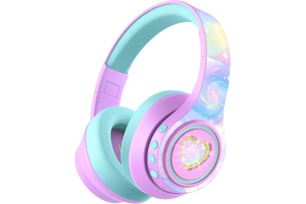 ICLEVER Active Noise Cancel Headph. C09-2301N BTH24, BT, 48h, purple
