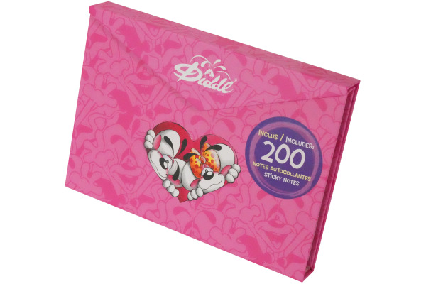 DIDDL Haftnotizen Set A5 23505 rosa 200 Blatt