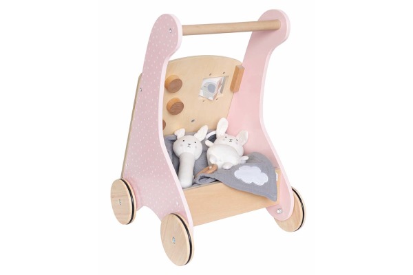 JABADABAD Laufhilfe Hase W7271 rosa 33x29x47cm