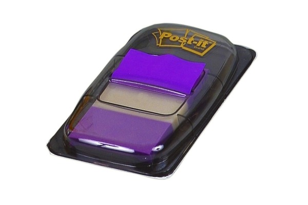 POST-IT Index Tabs 25.4x43.2mm 680-8 violett/50 Tabs
