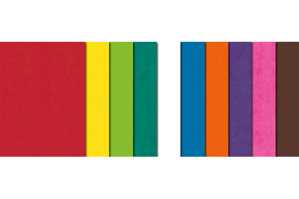 URSUS Transparentpapier 23x33cm 8230099F 42g, 10 Farben ass. 10 Blatt