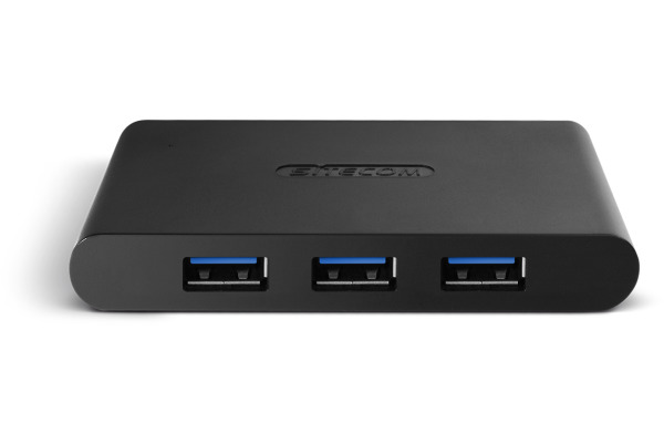 SITECOM USB 3.0 Hub 4 Port CN-083 Incl. Power adapter