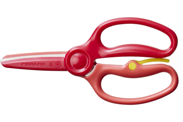 FISKARS Kinderschere 8.6cm 1064067 rot, zur Übung