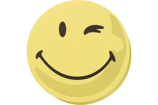 FRANKEN Moderationskarte UMZ 10 S1 Smile positiv cm9,5cm /gelb