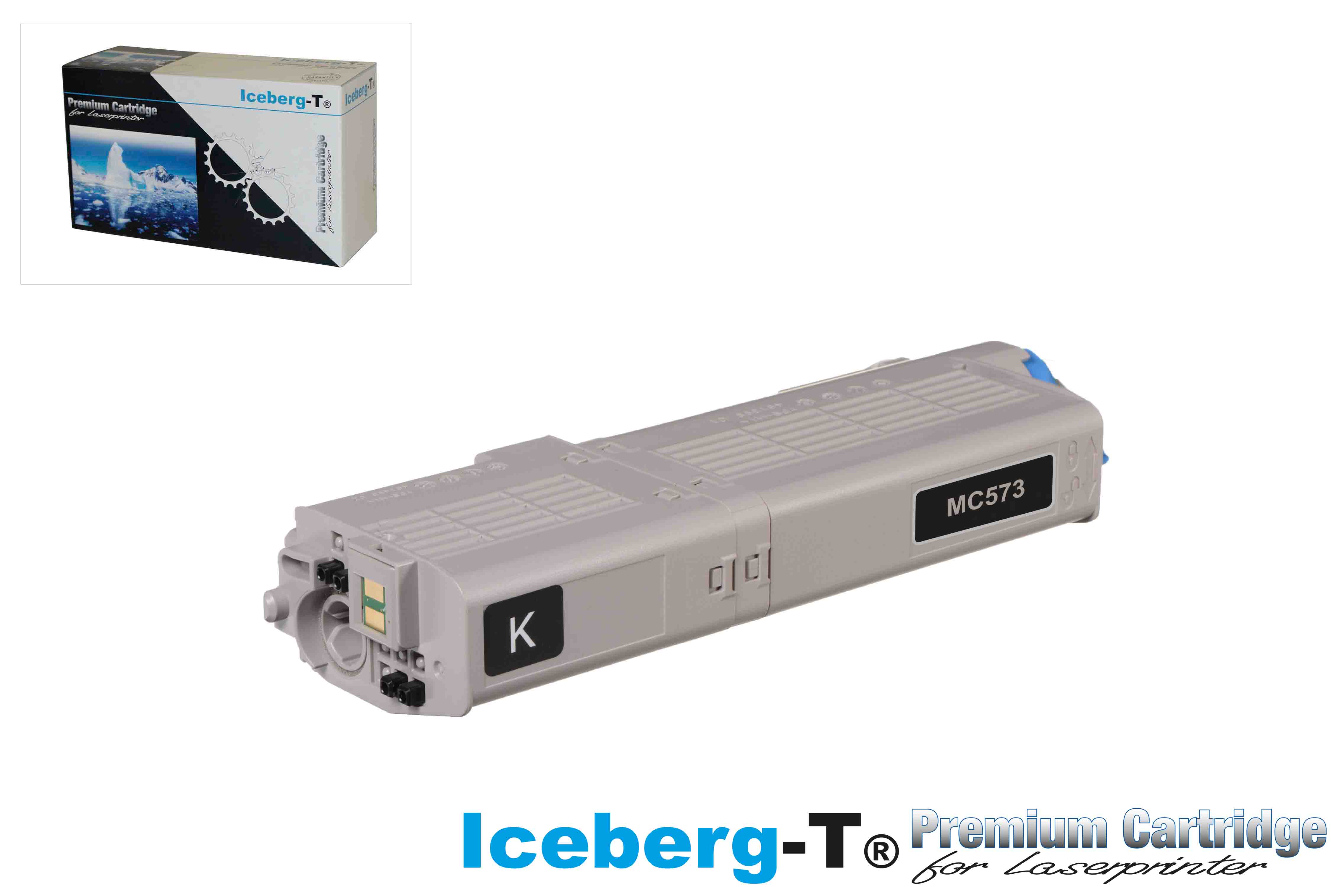 Iceberg-T Toner OKI C532 / MC573 7'000 Seiten, schwarz