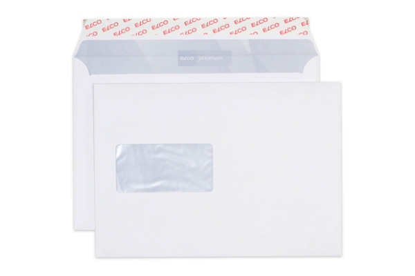 ELCO Couvert Off. Fenster links .C5 74537.12 100g, weiss 100 Stück