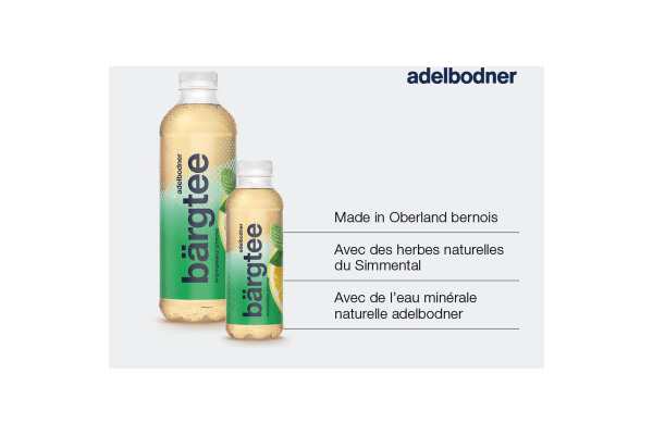ADELBODEN Bärgtee Minze 162172 50 cl, 6 Stk.