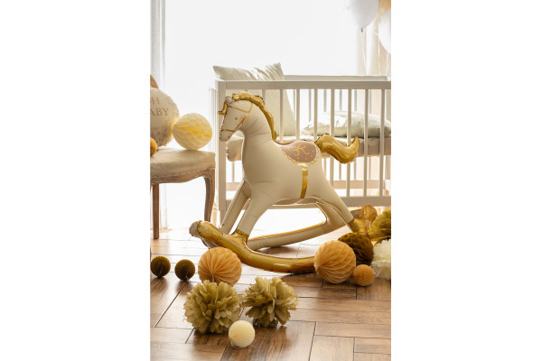 PARTYDECO Folienballon 86cm FB283 Schaukelpferd