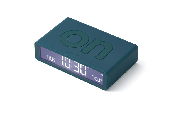 LEXON Wecker Flip Classic LR157BF9 blau, USB-C