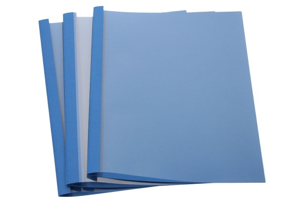FELLOWES Thermobinderücken 200g 1.5mm 53171 blau 100 Stück